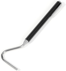 Reptile Snake Hook, 26Inch Extendable Stainless Steel Snake Stick with Non-Slip