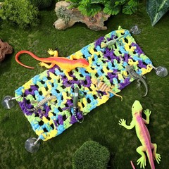 Reptile Hammock Small Bearded Dragon Lizard Cage Accessory Beds for Dragons
