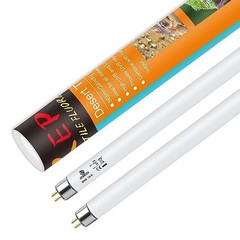 39W T5 UVB Reptile Light Bulb 10.0 – UVA Lamp Tube for Bearded Dragons, 2 Pack