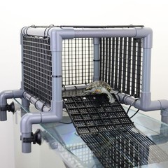 Above-Tank Turtle Basking Platform – Large Loft with Non-Slip Ramp & Dryin