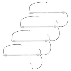 4 Pcs Oven Heating Parts Electric Fireplace Baking Lamp Accessories