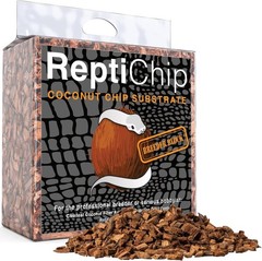 ReptiChip Coconut Chip Bedding 72QT – Organic Substrate for Snakes & Turtles