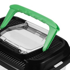 Outdoor Pet Breeding Box Plastic Fish Bowl with Lid Portable Reptile Cage