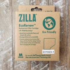Zilla EcoRenew Filter Cartridges 1ea/Medium 3 pk