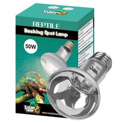 Heat Lamp Bulbs, UVA Intense Basking Spot Light Reptile Heat Lamp(Clear) 50W,…