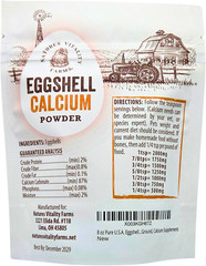 8 Oz Pure U.S.A. Eggshell Powder for Dogs/Cats, Finely Ground, Calcium Supplemen