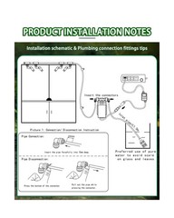 Automatic Reptile Mister System, Misting System with Timer, Reptile Humidifie…