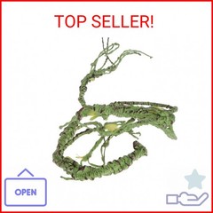 PINVNBY Flexible Bend-A-Branch Jungle Vines Pet Habitat Decor Reptile Plants Ter