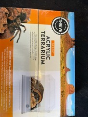 Thrive Desert Acrylic Terrarium for Invertebrates 12x8x6