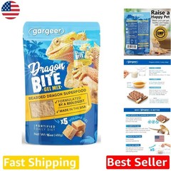 Bearded Dragon Food 1LB Complete Gel Formula All Life Stages Digestive Health
