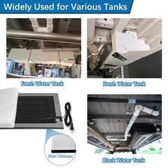 RV Tank Heater Pad 120V,12″x18″ RV Holding Tank Heater Pad w/Thermostat-2pk |…