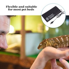 Heating Pad for Reptiles USB Powered Cloth Mat for Snakes and Lizards
