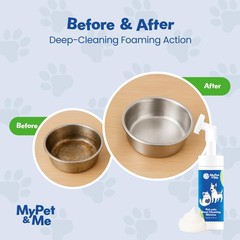 Pet Bowl Cleaning Mousse | 4.05 oz | Dog Bowl Cleaner & Pet Safe Cleaner | Fo…