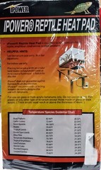 IPower Reptile Heat Pad 30-40 Gallon Tank Use 4-24 Watts PTHTPDL