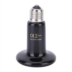 E27 Reptile Animal Ceramic Heating Lamp Infrared Pet Heat Light Lamp -240V