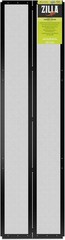 Fresh Air Screen Cover with Center Hinge Secure and Durable Metal Mesh Cover