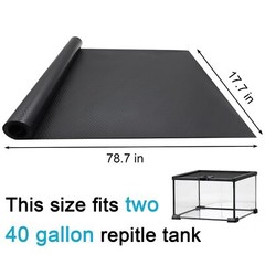 Reptile Carpet Bedding Cuttable Reptile Terrarium Substrate Liner for Gecko
