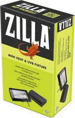 Reptile Terrarium Enclosure Mini Heat & UVB Light Fixture (Bulb Sold Separately)