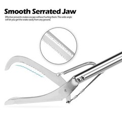 48 Inch Heavy Duty Snake Tongs Professional Reptile Grabber Catcher Tool
