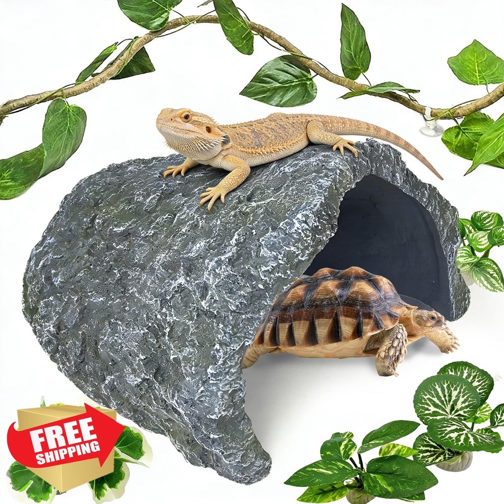 Tfwadmx Reptile Hideout Extra Large-Green