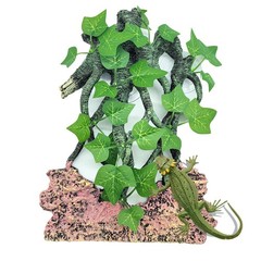 BNOSDM Reptile Climbing Branch,Crested Gecko Climb Corner Branch with Suction…