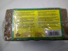Zoo Med Eco Earth Compressed Coconut Fiber Substrate Brick 3pk