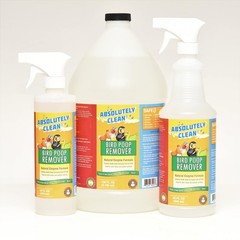 Absolutely Clean Amazing Bird Poop Remover – Just Spray/Wipe – Safely & Easil…