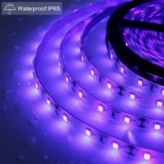 LED UV Black Light Strip Kit, 16.4FT/5M 12V Waterproof – 16.4 ft,