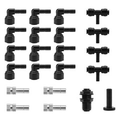CozyCabin 4-Heads Reptile Mister Nozzles, 1/4” Reptile Spray Nozzle 360 Degr…