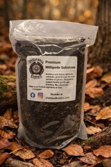 Premium Millipede Substrate – Natural Detritivore Soil Mix for Healthy Growth &