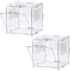 Jumping Spider Enclosure,2 Pack Insects Habitat,Small Arboreal Reptile