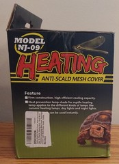 Nomoy Pet Reptile Heating Anti-Scald Mesh Cover Model NJ-09 MPN NJ-09 Mesh Guard