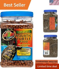 Veterinary Diet Aquatic Turtle Food – 24oz Maintenance Pellets for Small Breeds