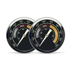 Accurate Grill Thermometer 2 Pcs for Oklahoma Joe’s Smoker, 3695528R06 for
