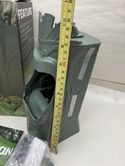 Reptile Water Drinking Fountain w/CI Filtration, Bad Stuff Filter Auto Shut READ