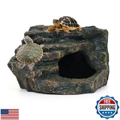 Aquazoo Large Fish Tank Accessories, Turtle Tank Accessories, Snake Hide, Per