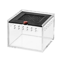 Acrylic Reptile Breeding Box Clear Terrarium Spider Insect Cage Habitat