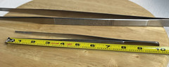 Large Stainless Forceps Aquarium Planting Snake Feeding 2pc Set Lot