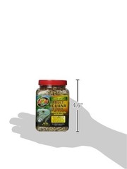 Zoo Med Iguana Adult Soft Moist Pellets 10 Oz Apples Carrots High Protein
