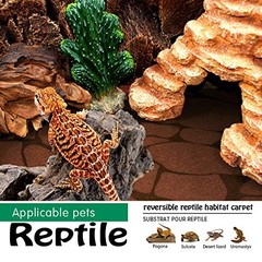 MCLANZOO 2PCS Reptile Carpet 20 Gallon, Pet Terrarium Liner, 30in*12in