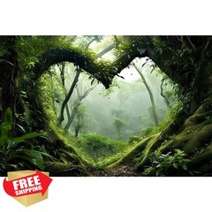 AWERT Rainforest Terrarium Background 36x18in