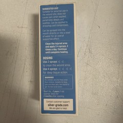 Silver Grade Silver Wound Spray for Pets, 4oz. 08/2026