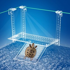 Turtle Docks Large Adjustable Turtle Basking Platform for Aquatic Turtles, Sl…