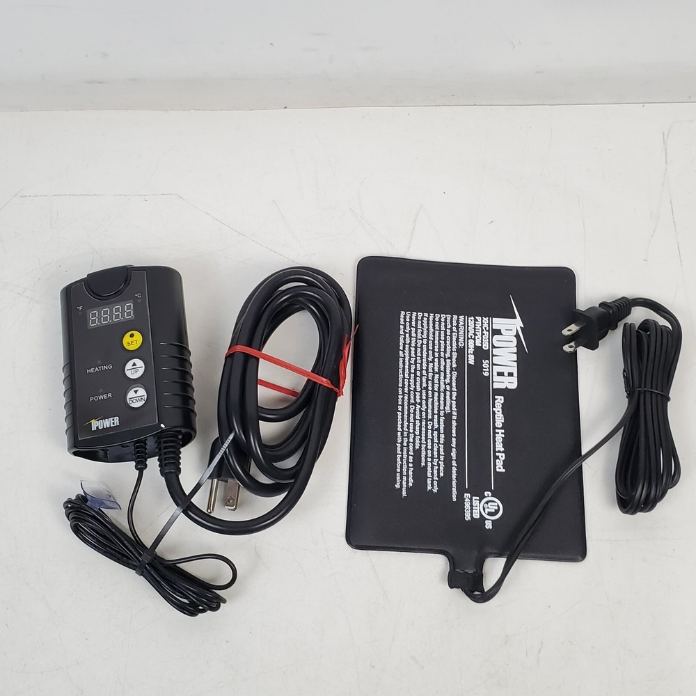 iPower BNQ-T7B(H) Digital Heating Temperature Controller with Reptile Heat Pad