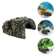 2Pcs Resin Turtle Climbing Platform Reusable Turtle Dock and Lizard Hideout