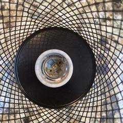 Reptile Heat Lamp mesh Guard with 150W Ceramic Heat Emitter Basking Anti Scald