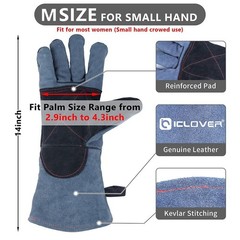 Animal Handling Gloves Sleeve Bite Proof Snake Pets Guards Gaiters Leg Protector