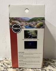 Thrive Reptile Mini LED Light 2 Modes Ultraviolet Nightlight/Daytime, New!