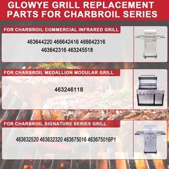 Grill Emitter Grates for Charbroil TRU-Infrared 463644220 463642316 463632320…
