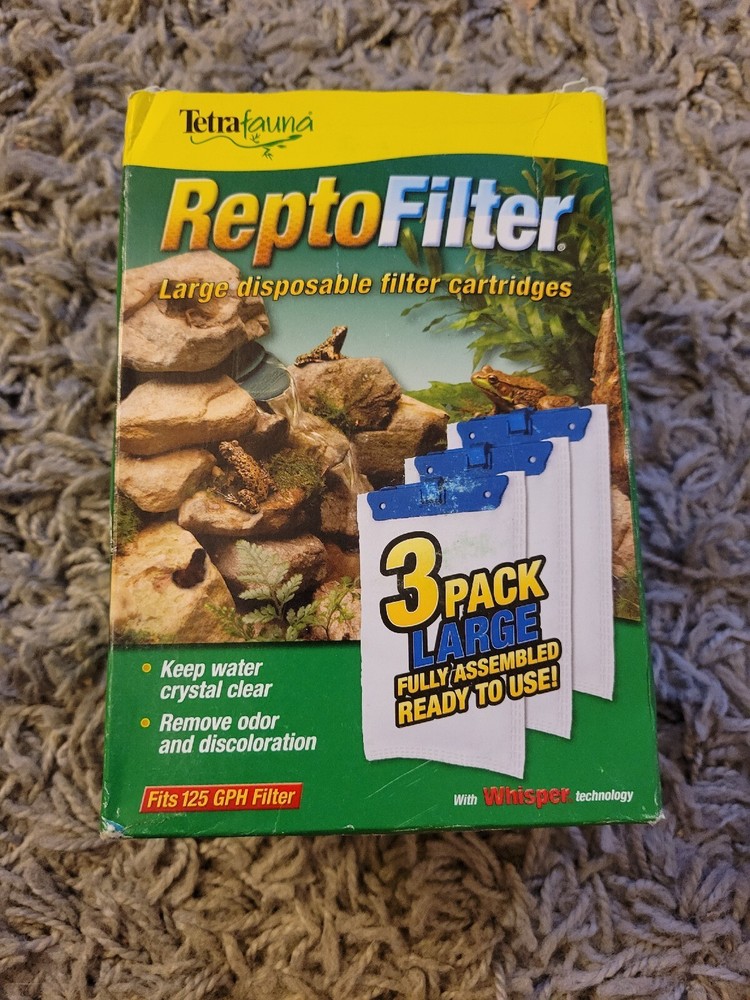 TetraFauna ReptoFilter – 3 Pack – Size Large